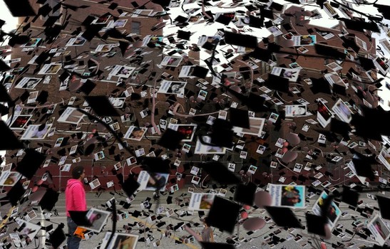 'Rats and FB Trails VF betaAR Visions,' created by Will Pappenheimer, is yet another element from the Bushwick Augmented Reality Intervention.